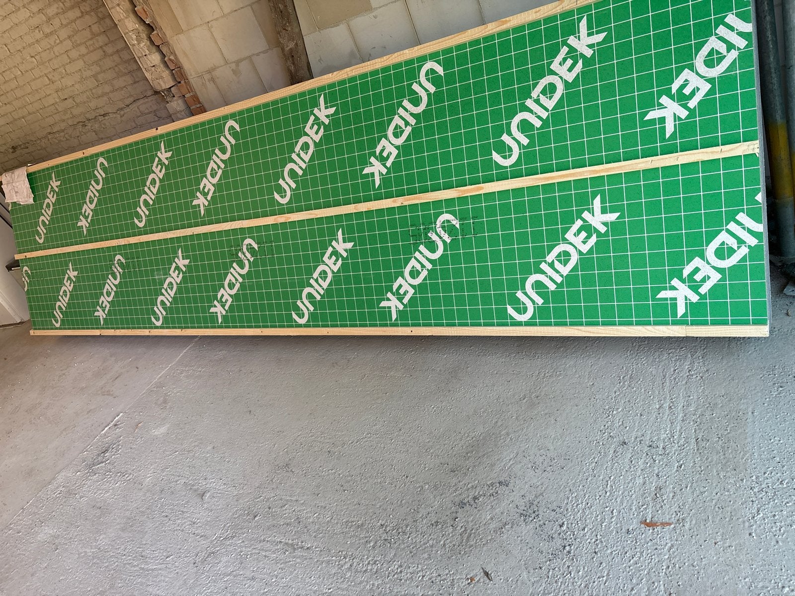 Unidek areo dakisolatieplaten, Doe-het-zelf en Verbouw, Isolatie en Afdichting, 12 cm of meer, Nieuw, Minder dan 5 m², Piepschuim (Tempex)