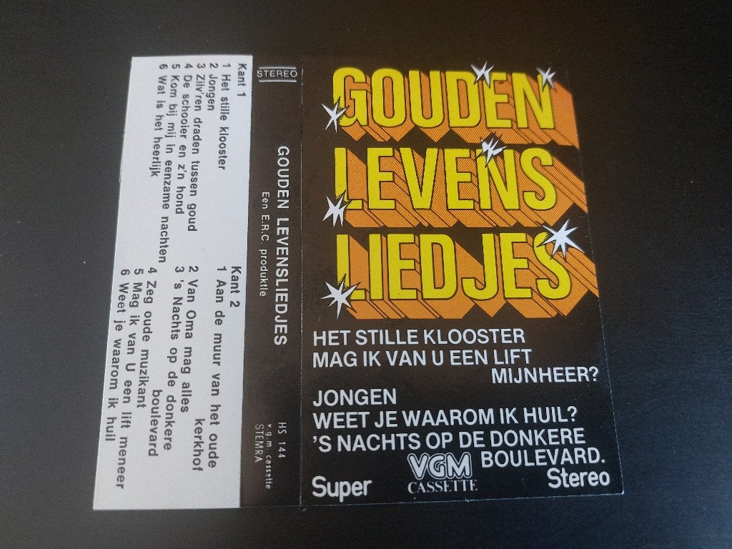 GOUDEN LEVENSLIEDJES (MC), 1 bandje, Ophalen of Verzenden, Zo goed als nieuw, Origineel