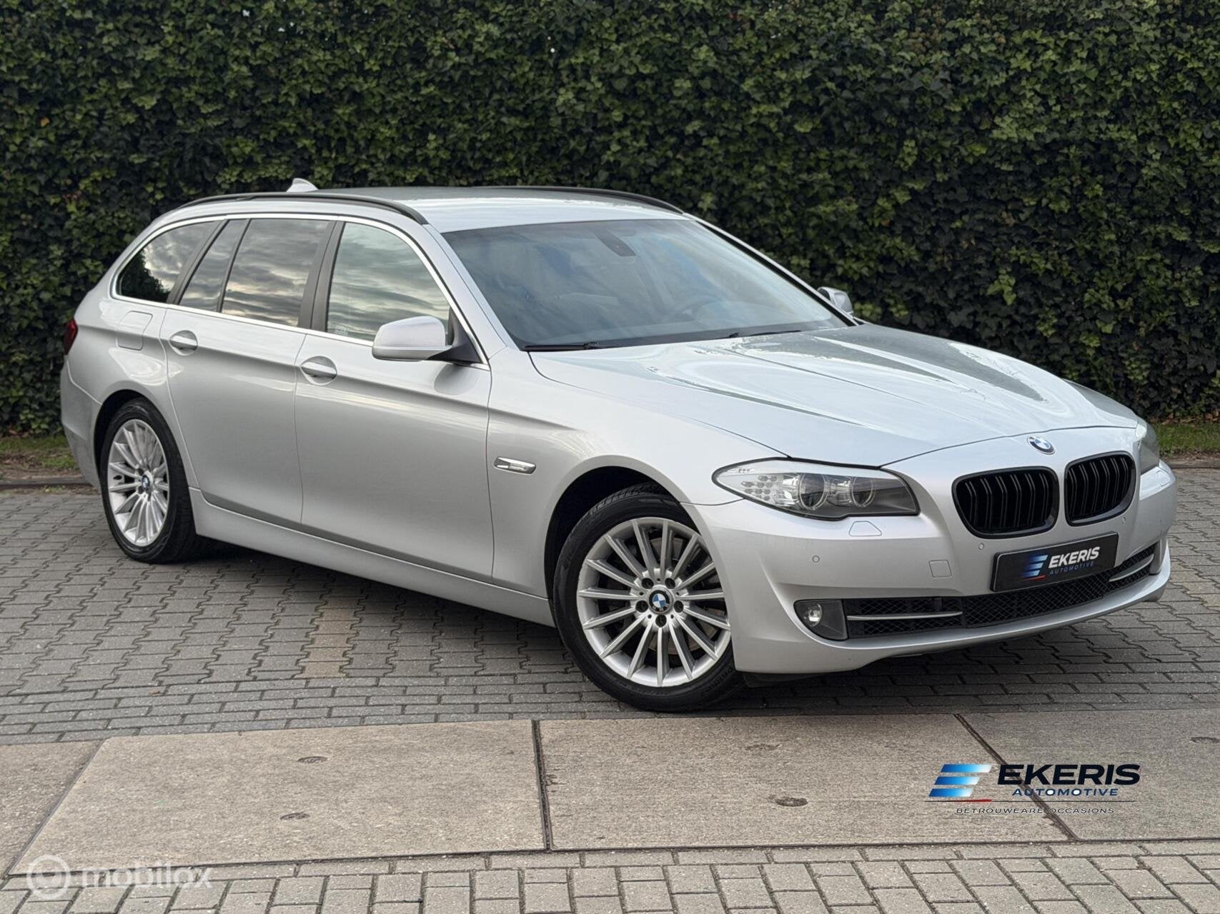 BMW 528i Touring High Executive | 245PK | Leder | Navi, Automaat, Euro 5, Gebruikt, 2000 kg