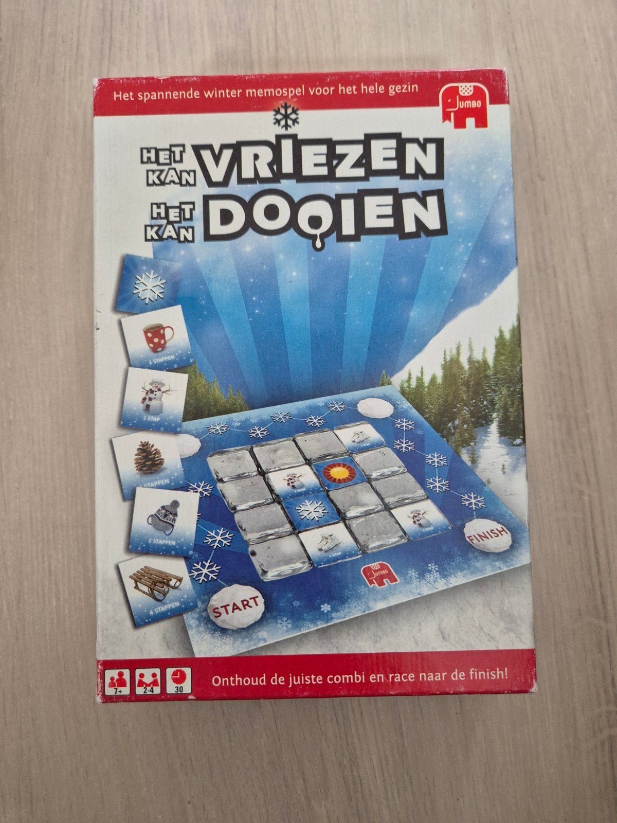 Het Kan Vriezen Het Kan Dooien - Jumbo Gezelschapsspel, Drie of vier spelers, Ophalen of Verzenden, Gebruikt, Jumbo