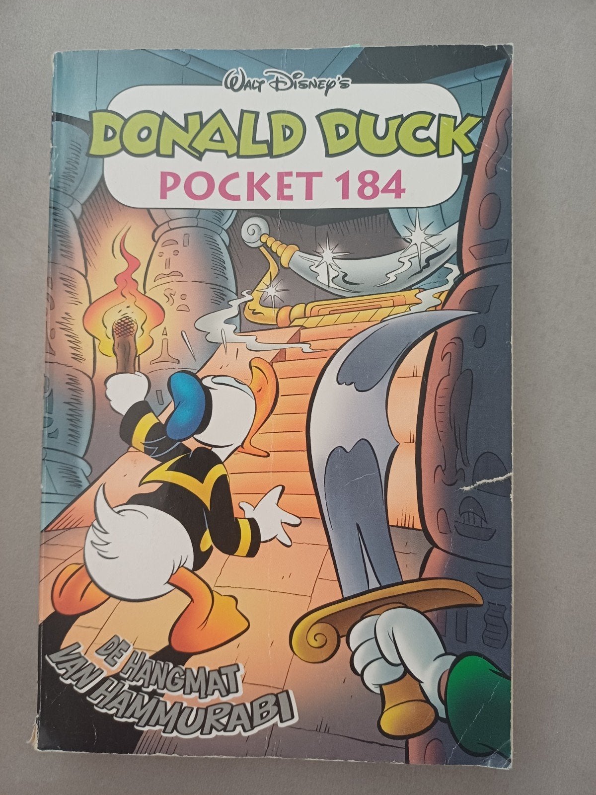 Donald Duck Pocket 184 - De Hangmat van Hammurabi, Eén stripboek, Ophalen of Verzenden, Gelezen
