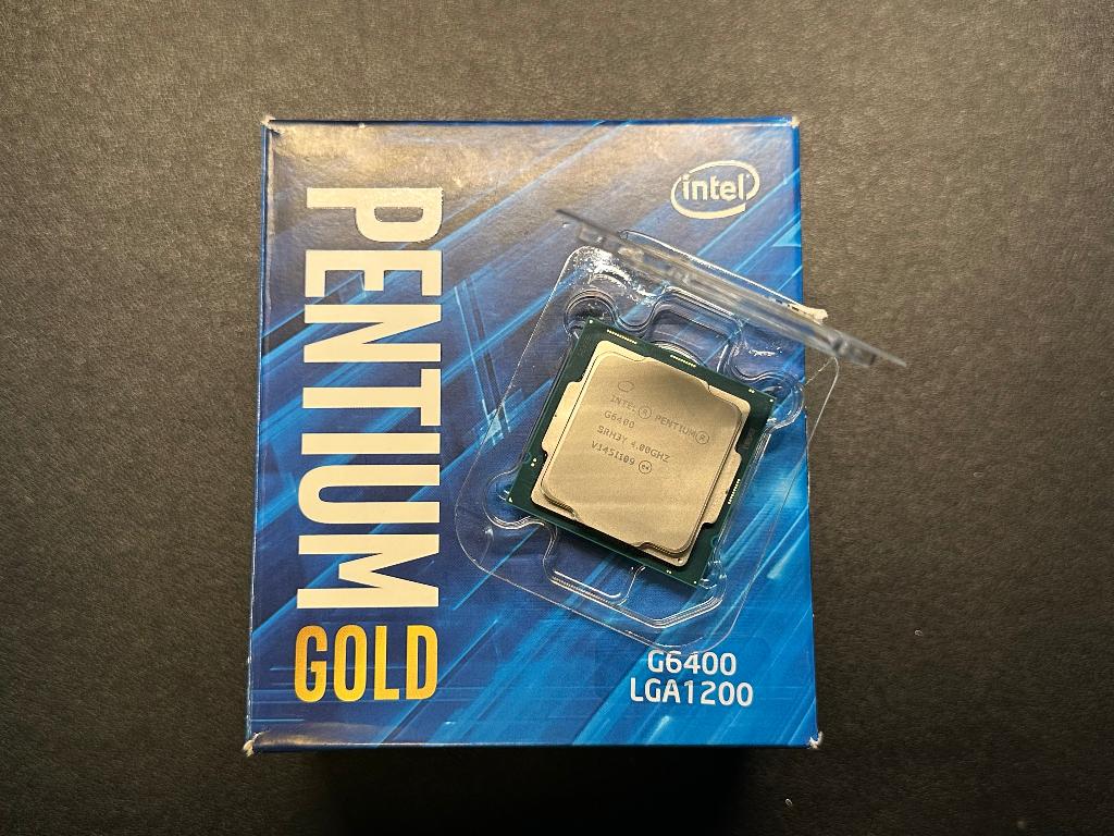 Intel Pentium Gold G6400, Computers en Software, Processors, Gebruikt, Ophalen of Verzenden, LGA 1200, 4 Ghz of meer