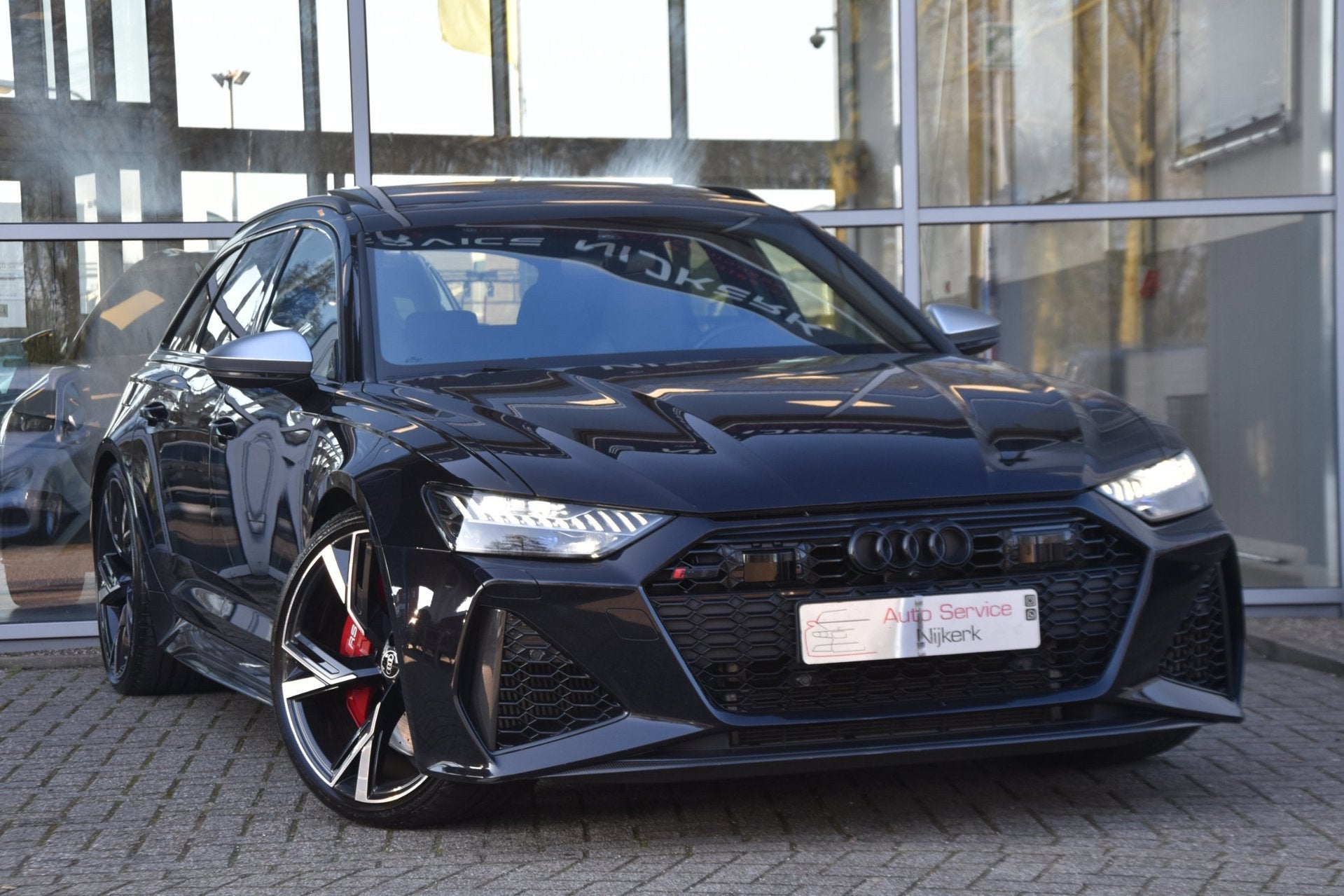 Audi RS6 Avant 600PK | Audi Exclusive | B&O | Pano | BTW | G, Auto's, Automaat, Dealer onderhouden, Gebruikt, 600 pk