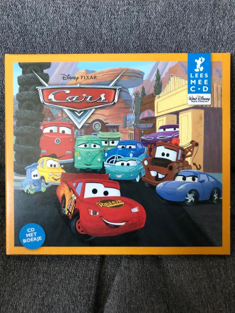 Disney Pixar Cars Lees Mee CD Boekje, Boeken, Ophalen of Verzenden, Zo goed als nieuw, 3 tot 4 jaar