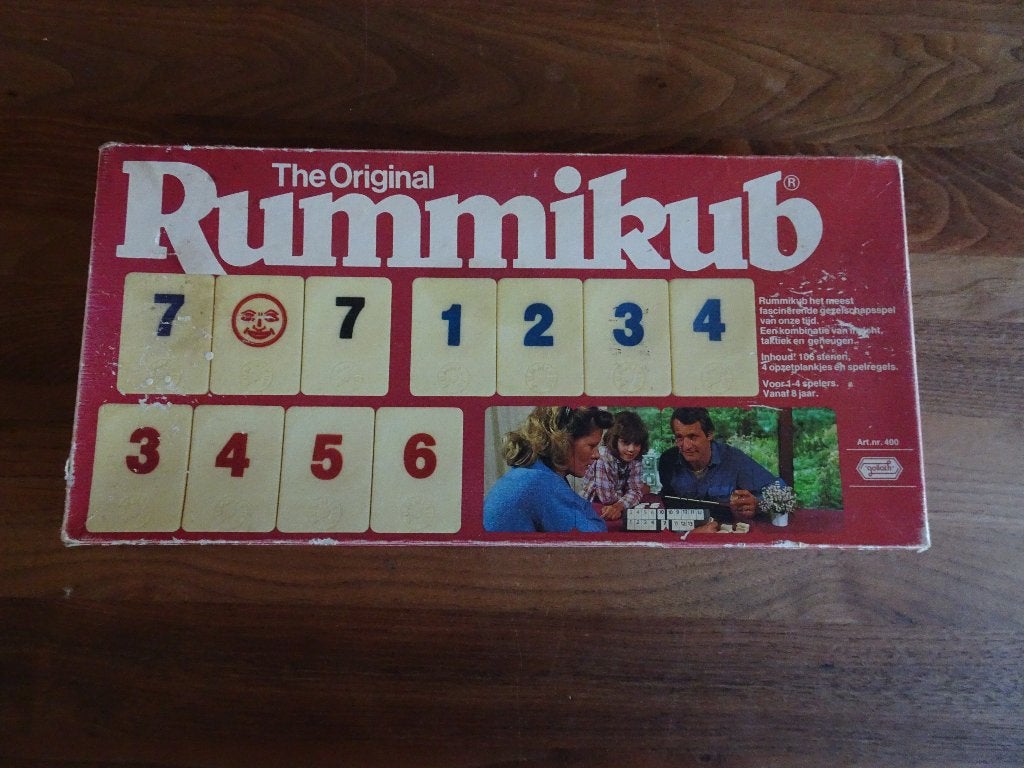 Rummikub standaard editie Gollath, Een of twee spelers, Ophalen of Verzenden, Gebruikt, Gollath