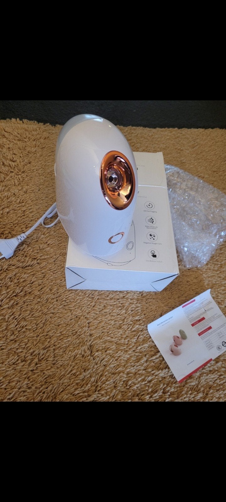 Facial steamer, Ophalen of Verzenden, Nieuw, Gehele gezicht