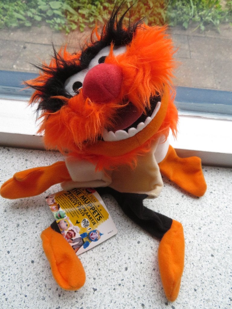 Handpop Animal van AH Albert Heijn Mega zacht materiaal, Albert Heijn, Overige typen, Nieuw, Ophalen of Verzenden