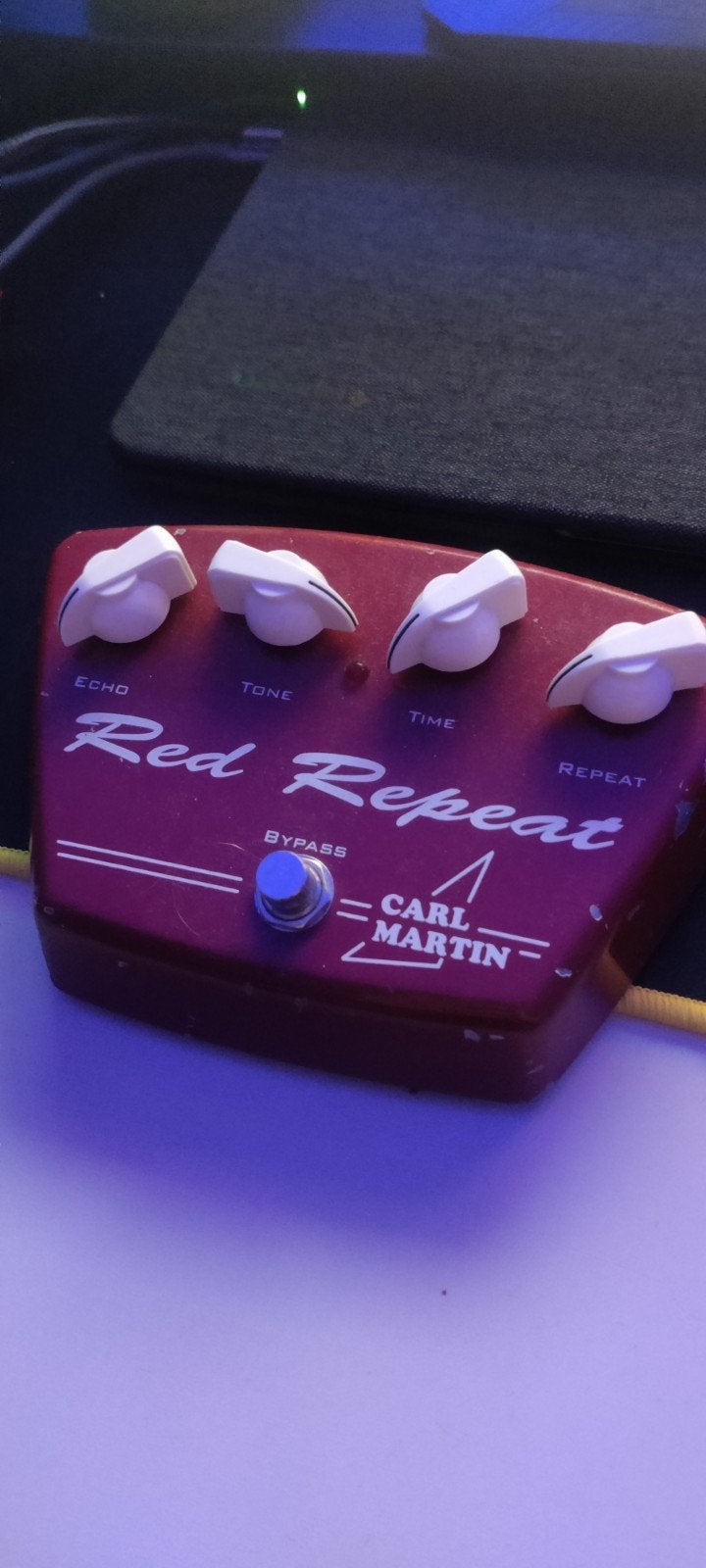 Carl Martin Red Repeat Delay Pedaal, Muziek en Instrumenten, Effecten, Ophalen of Verzenden, Gebruikt