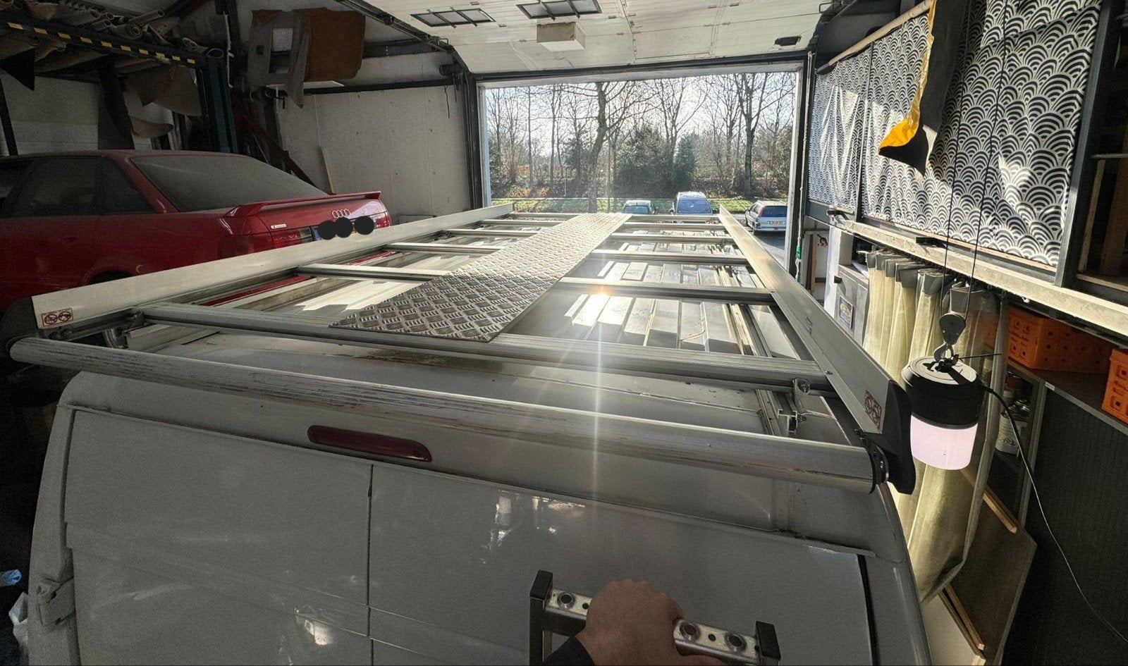 Aluminium imperiaal voor bestelwagen, Ophalen, Gebruikt