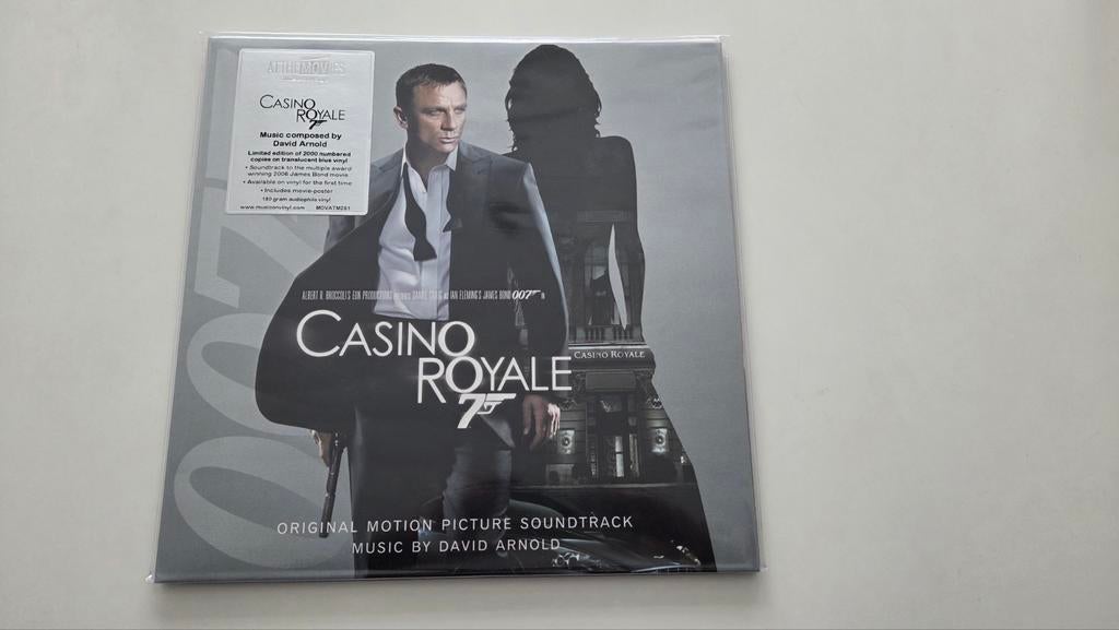 Casino Royale James Bond Soundtrack LP - Limited Blue Vinyl, Dubbel-LP, Verzenden, Nieuw in verpakking, 12 inch
