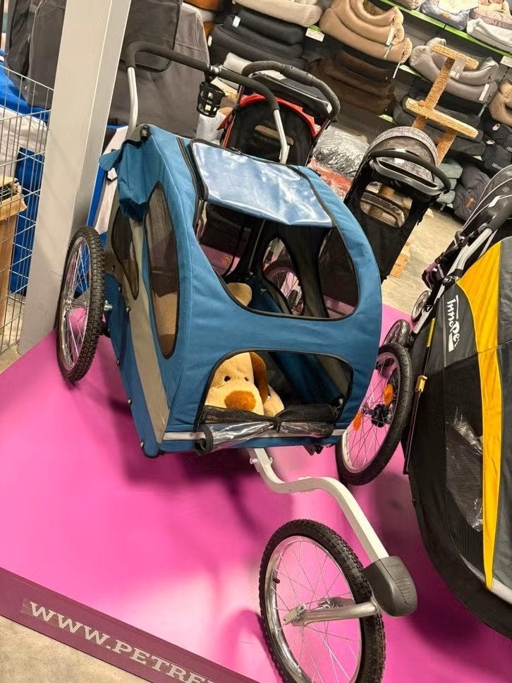Petsafe Happy ride Fietskar met duwfunctie €395,00, Overige merken, Ophalen, Nieuw, Hondenfietskar