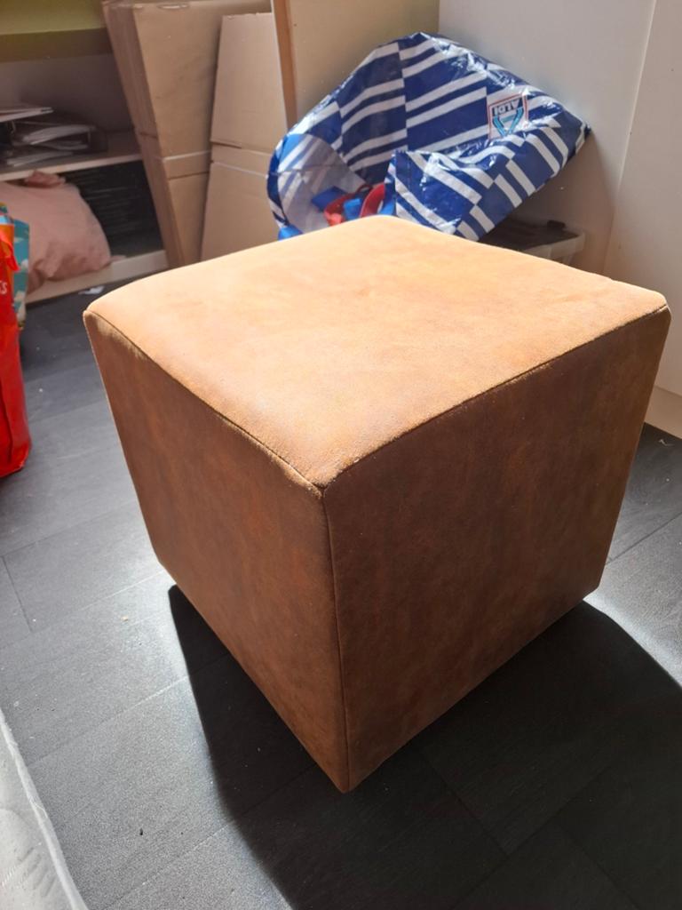 Poef, Ophalen, Vierkant, Minder dan 50 cm, Minder dan 50 cm
