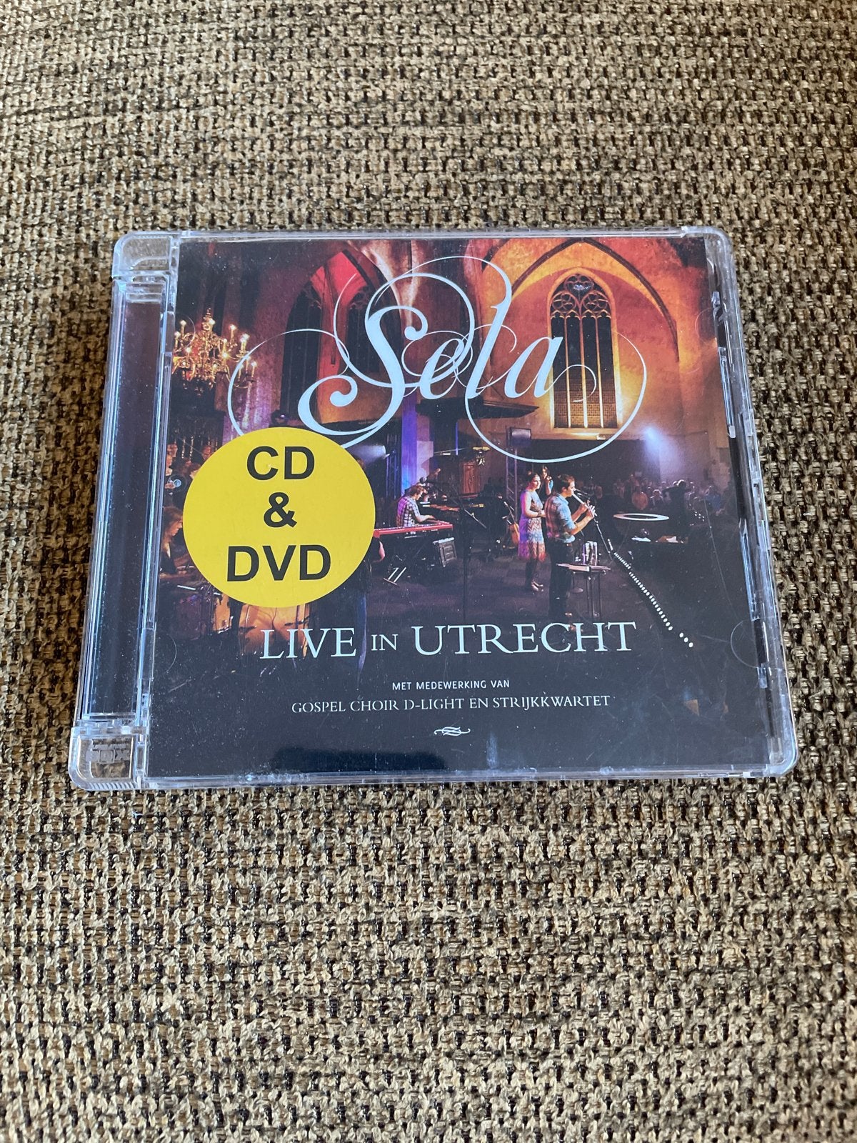 Sela - Live in Utrecht cd/dvd-box, Gospel, Ophalen of Verzenden, Zo goed als nieuw, Live-album