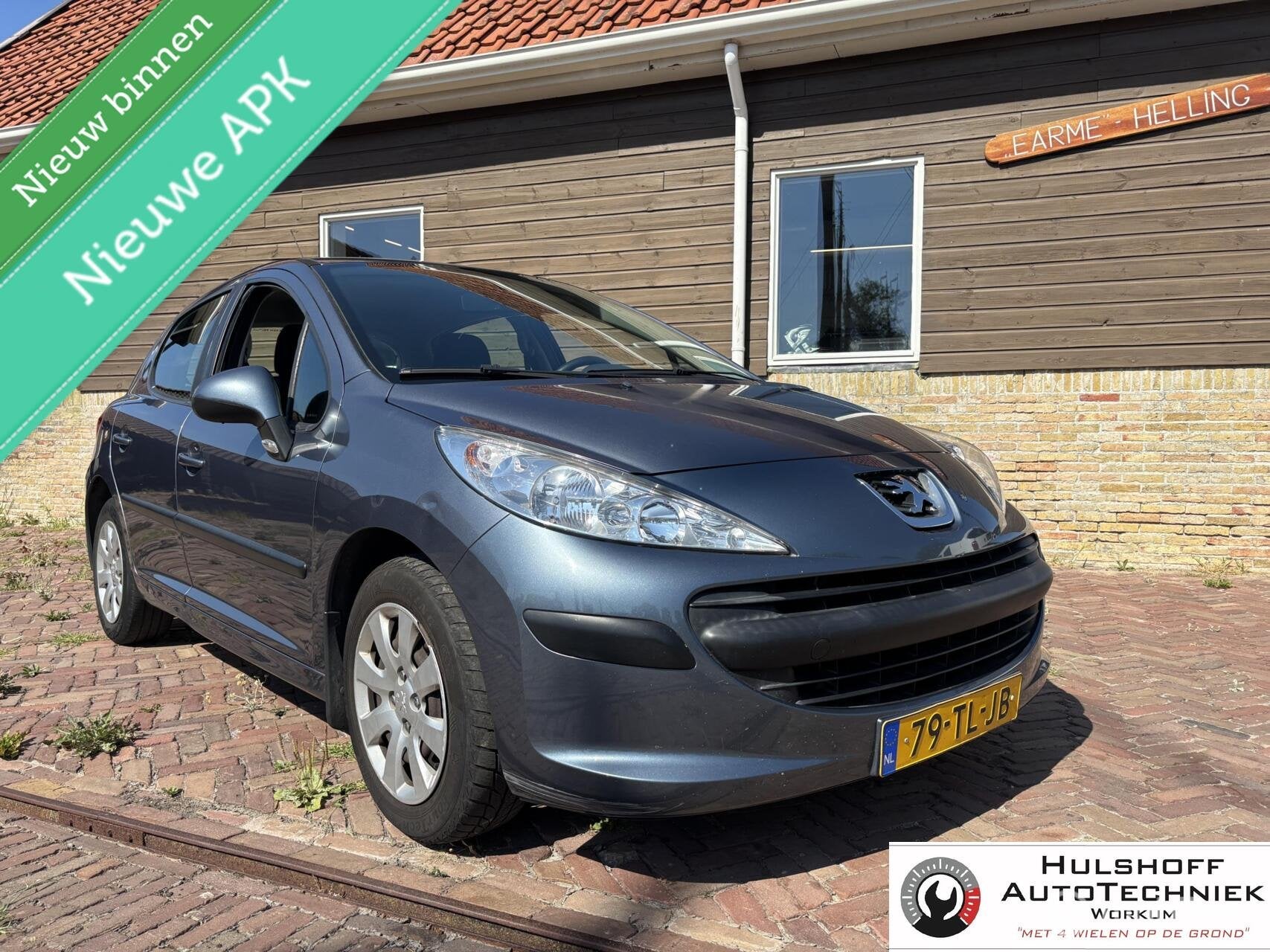 Peugeot 207 1.4-16V X-line NIEUWE APK EN AIRCO!, Voorwielaandrijving, 4 cilinders, 49 €/maand, Origineel Nederlands