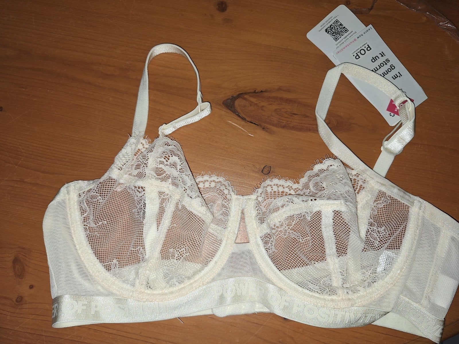Hunkemöller Honey ud BH - Nieuw met kaartjes, Hunkemöller, Ophalen of Verzenden, Beige, BH