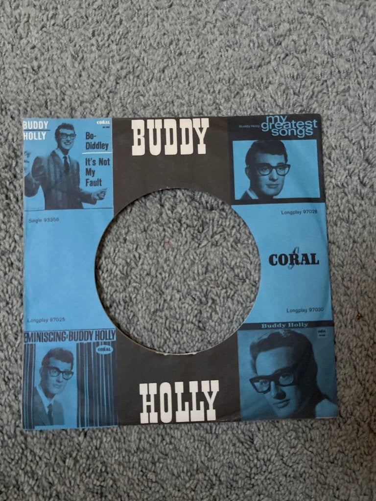 Buddy Holly single Rave On, Gebruikt, Overige genres, 7 inch, Ophalen of Verzenden