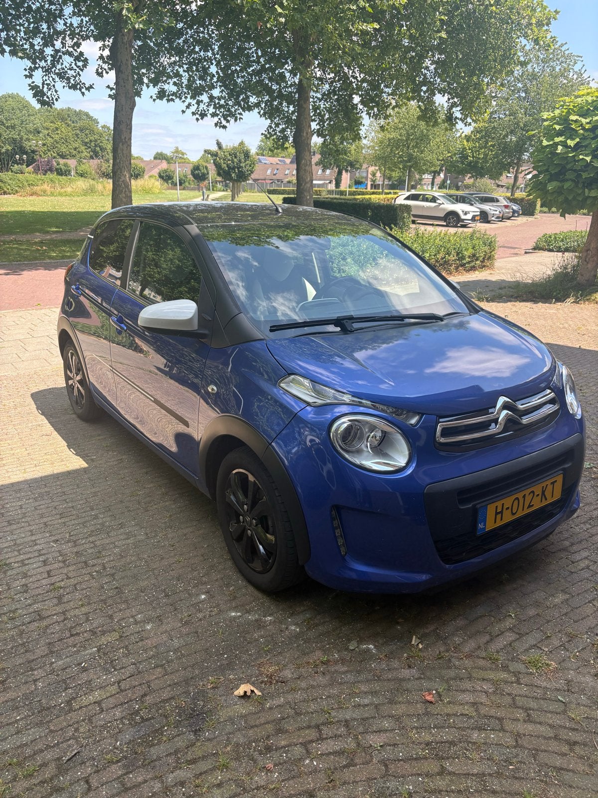 Citroën C1 1.0 VTi 72PK 2020 Blauw, Auto's, Voorwielaandrijving, C1, Origineel Nederlands, Handgeschakeld