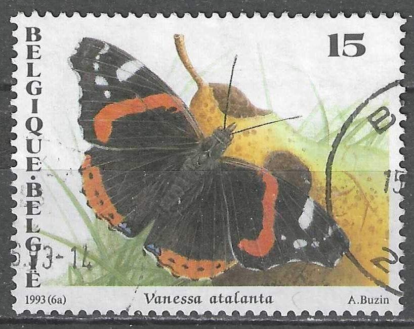 Belgie 1993 - Yvert/OBP 2503 - Natuur - Vlinders (ST), Postzegels en Munten, Postzegels | Europa | België, Verzenden, Gestempeld
