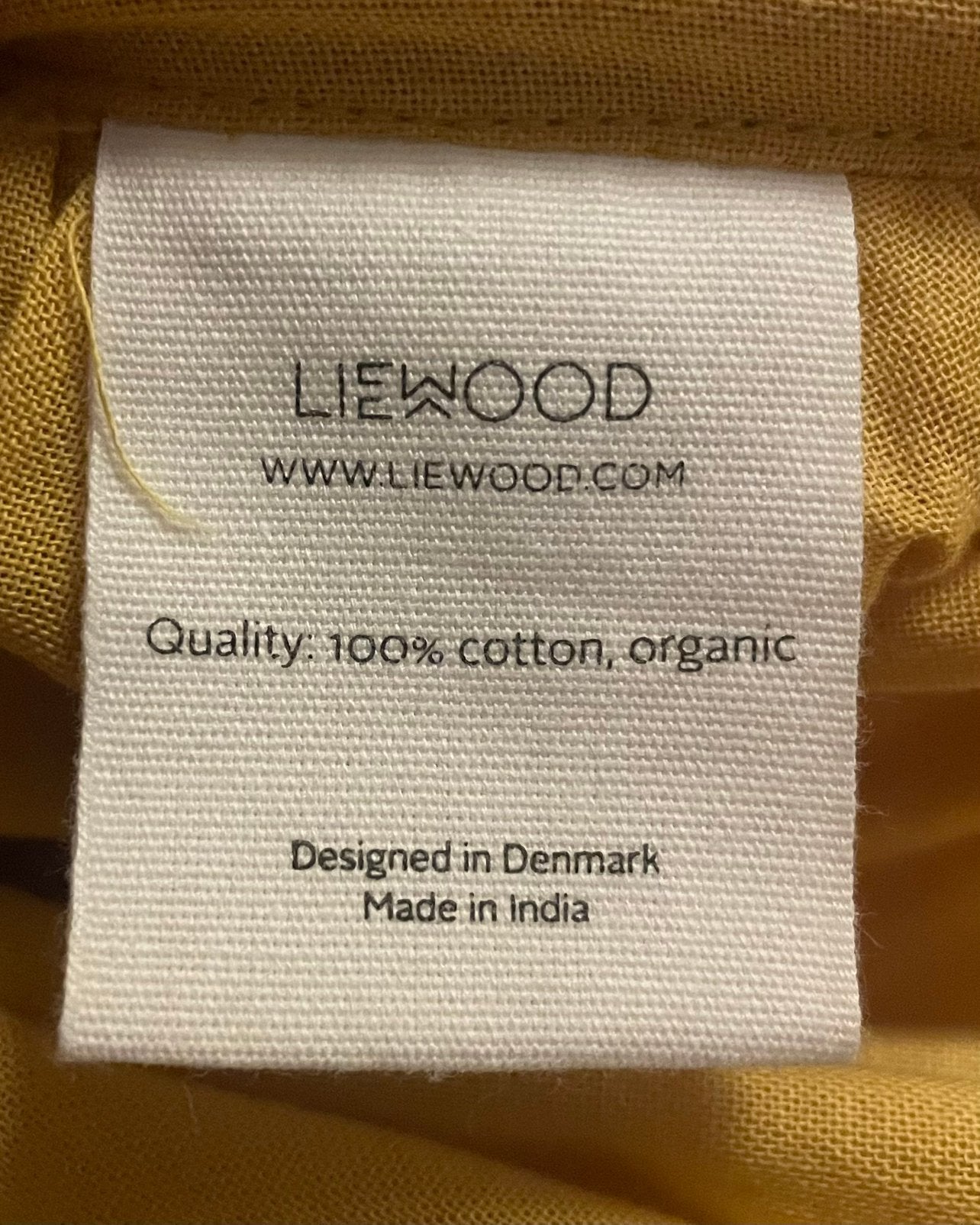 Ledikant/ bed hemel liewood oker geel, Kinderen en Baby's, Ophalen, Overige merken, Geel, Zo goed als nieuw