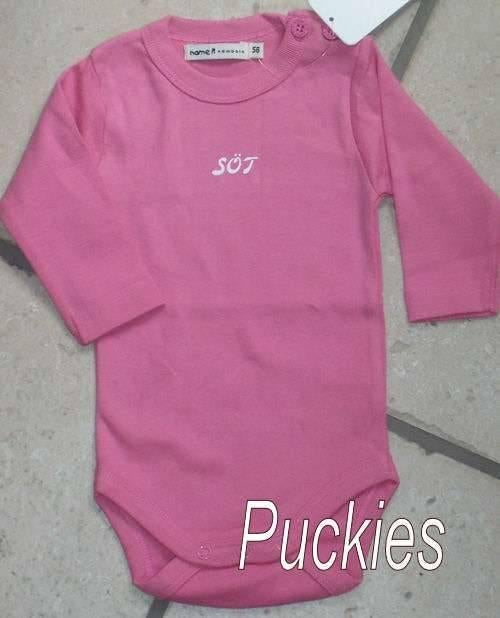 Maat 62 Roze Name It romper NIEUW (7592) a, Nacht- of Onderkleding, Meisje, Nieuw, Ophalen of Verzenden
