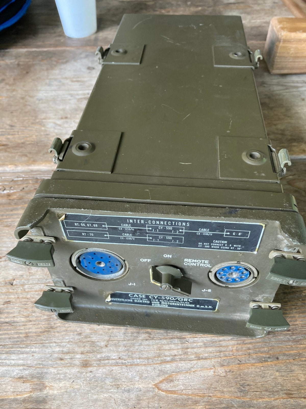 Militaire radiokast., Verzenden, Landmacht, Duitsland, Overige typen