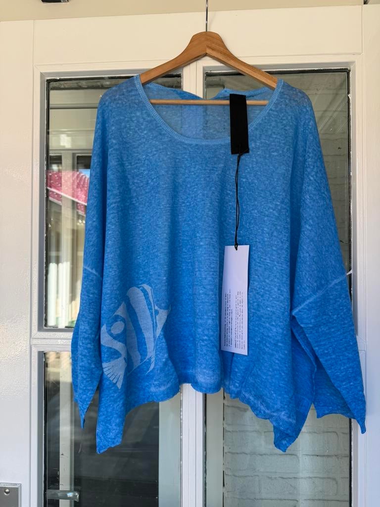 Malibu cloud print trui Rundholz maat OS, Rundholz, Wachtendonk, Info@rundholz.de, Verzenden