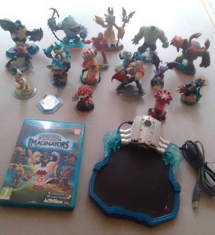 Skylanders Imaginators Wii U met Portal en 18 Figuren, Ophalen