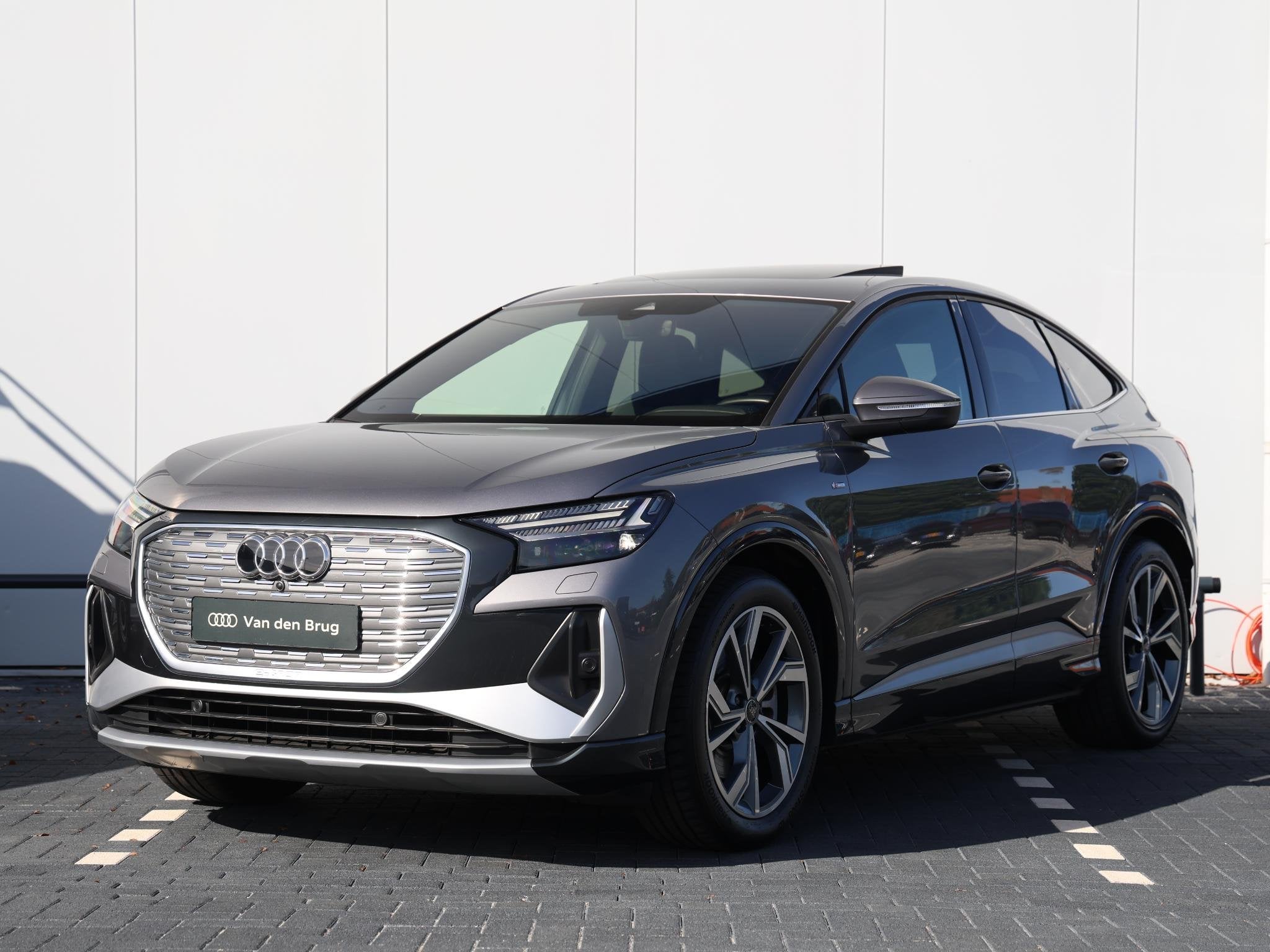 Audi Q4 Sportback e-tron 45 S Edition 82 kWh | Pano | Elektr, Automaat, Achterwielaandrijving, Gebruikt, Zwart