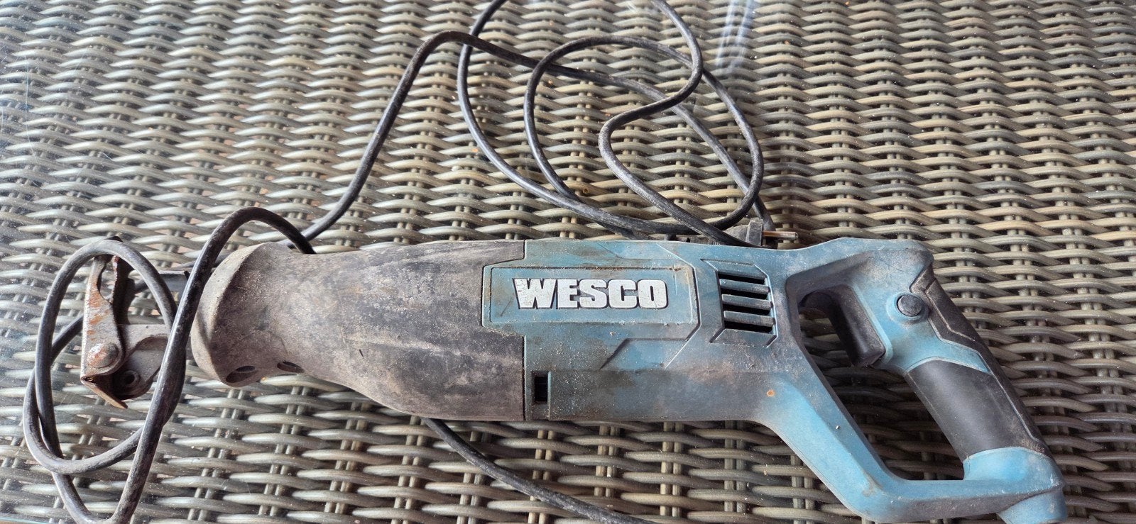Wesco Reciprozaag - Krachtige Zaag voor Diverse Klussen, Doe-het-zelf en Verbouw, Ophalen of Verzenden, Gebruikt, Reciprozaag