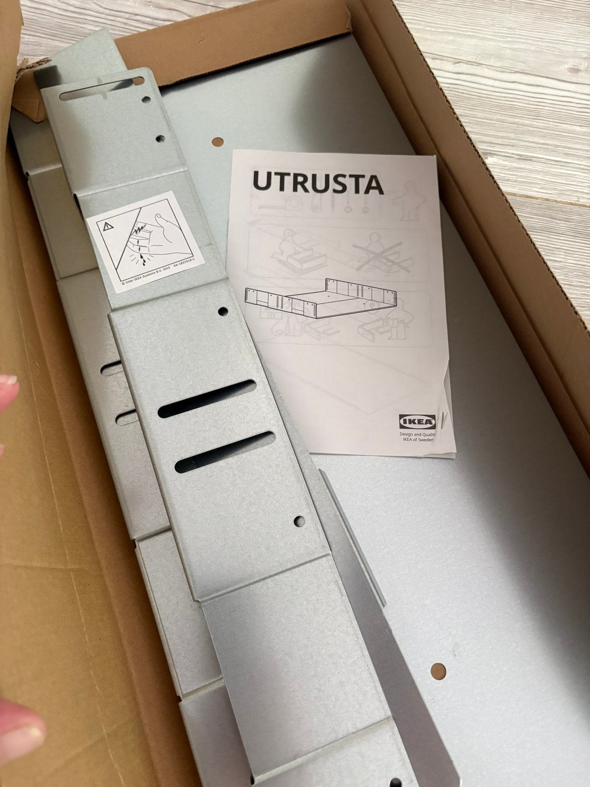 Ikea utstra console voor oven, Ophalen, Zo goed als nieuw