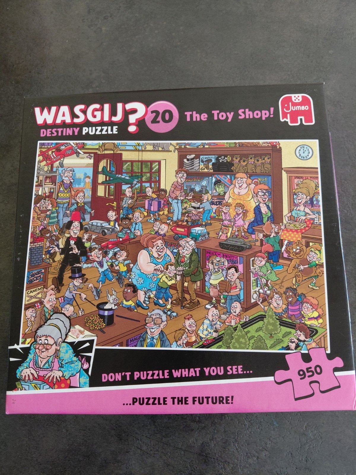 Wasgij? Nr. 20 - The Toy Shop! - 950 Stukjes, Ophalen of Verzenden, 500 t/m 1500 stukjes, Zo goed als nieuw