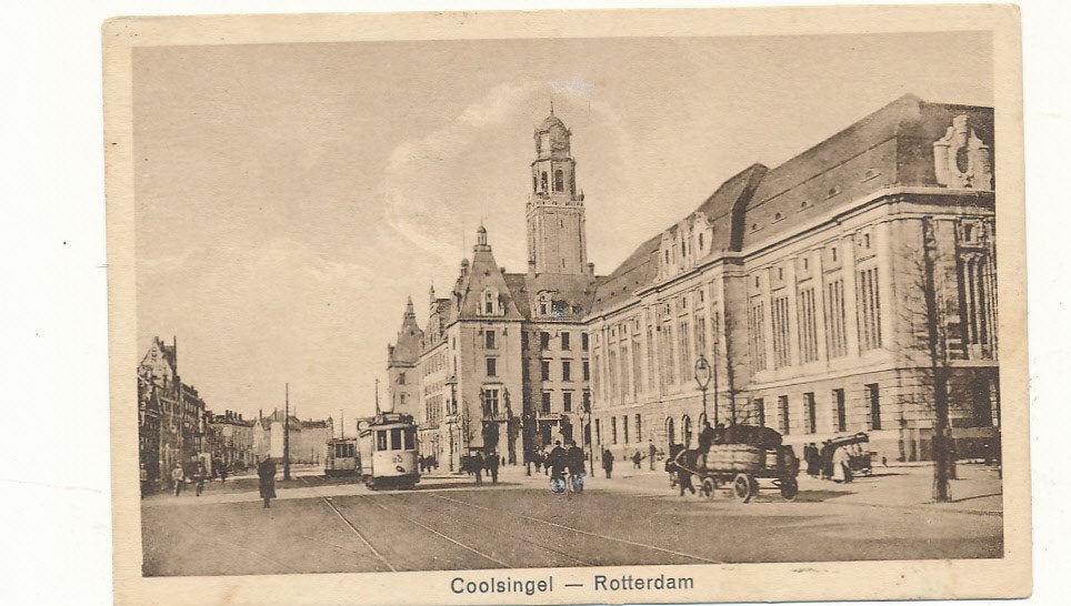11160 Coolsingel Rotterdam, Ophalen of Verzenden, 1920 tot 1940, Zuid-Holland