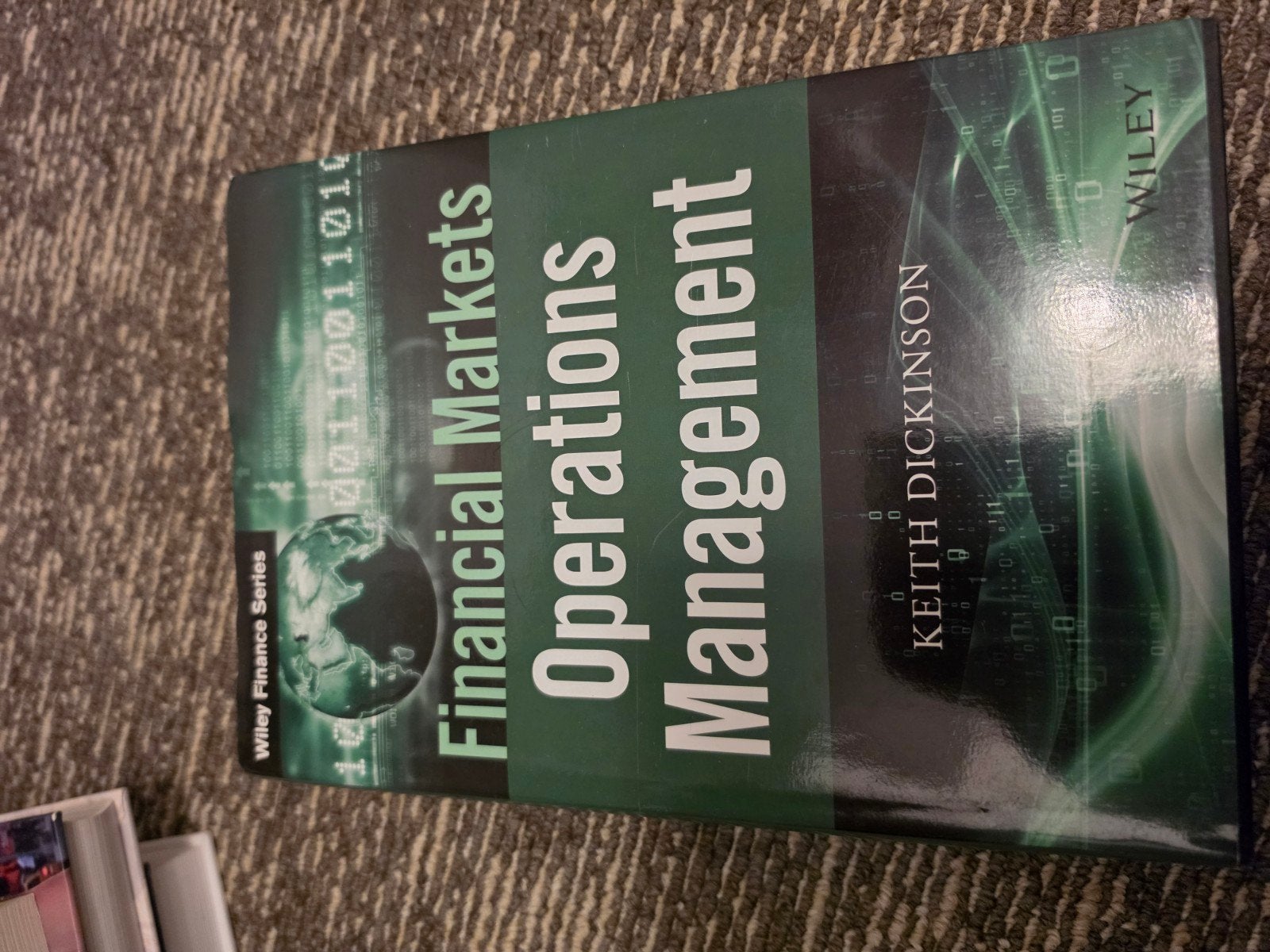 Financial Markets Operations Management - Keith Dickinson, Zo goed als nieuw, Keith Dickinson, Gamma, HBO