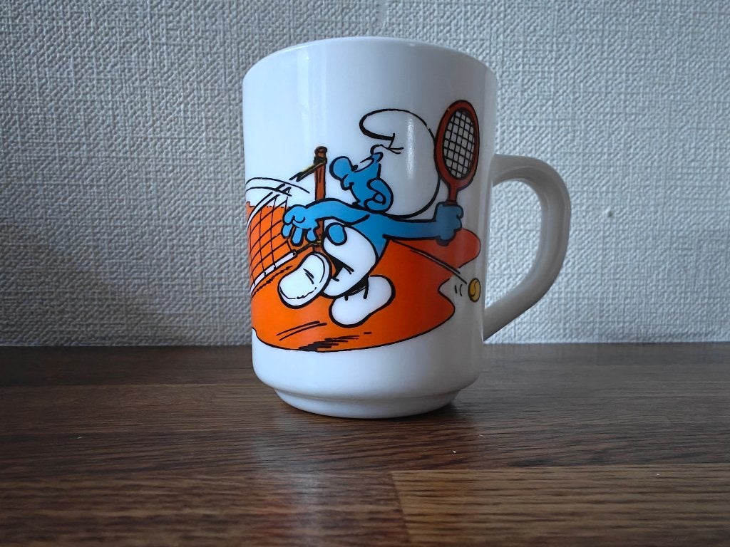 Mok - Smurfen - Dixan, Verzamelen, Ophalen of Verzenden, Smurfen, Nieuw, Gebruiksvoorwerp