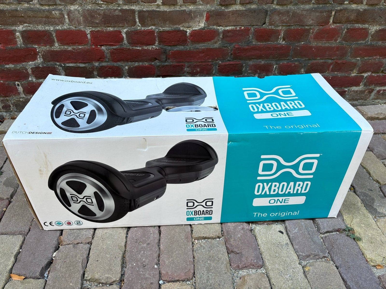 Oxboard One Hoverboard Wit - Werkt, met originele lader, Kinderen en Baby's, Speelgoed | Buiten | Voertuigen en Loopfietsen, Ophalen