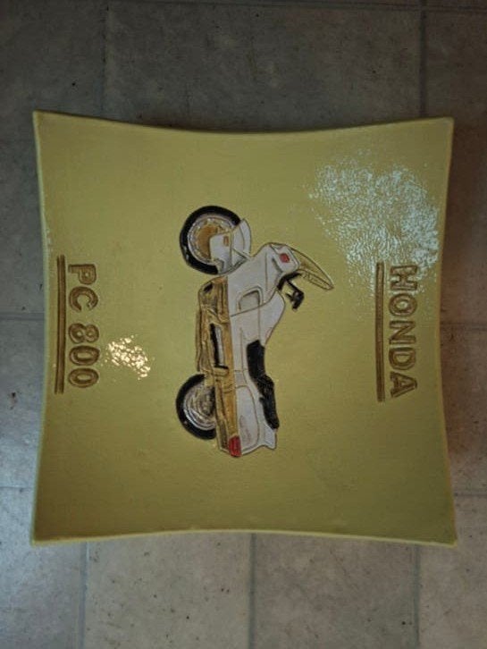 Unieke Honda PC 800 Pacific Coast decoratieve schaal, Ophalen