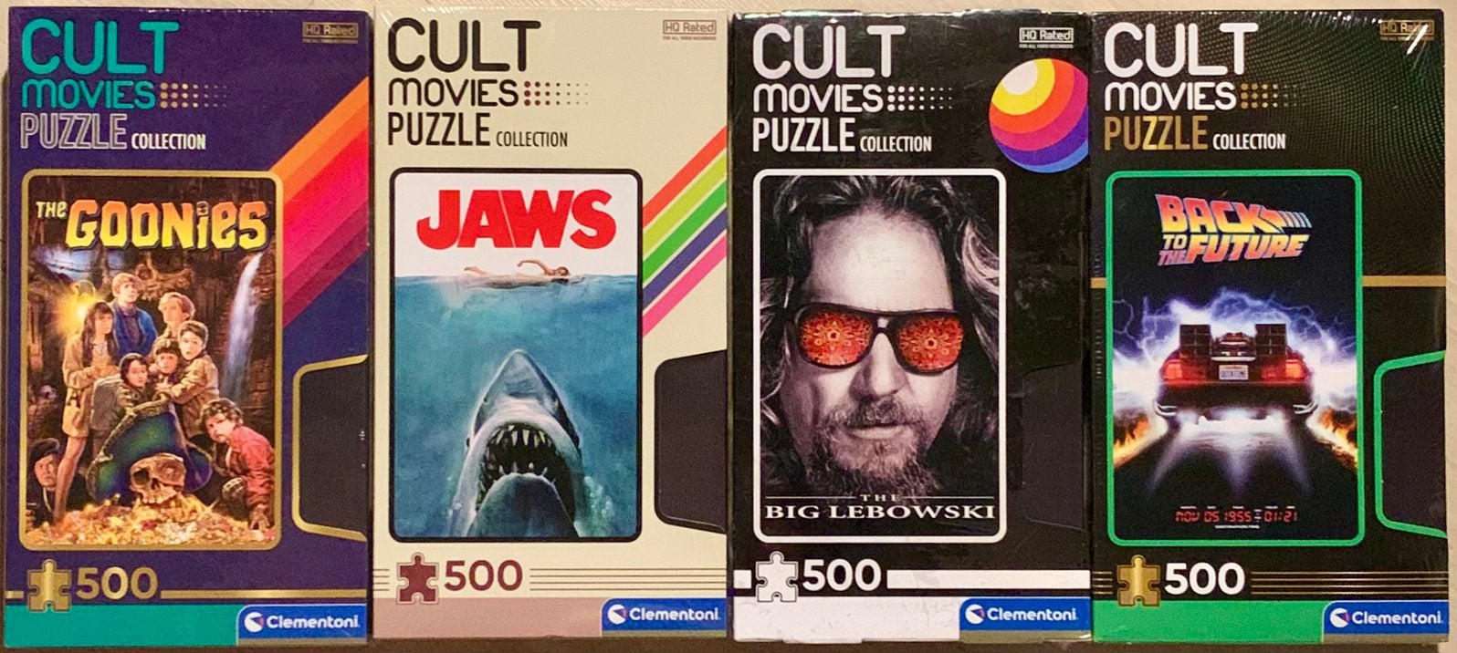 4x Cult Movies Puzzle Collection [500pcs] Nieuw, Ophalen of Verzenden, 500 t/m 1500 stukjes, Nieuw, Legpuzzel