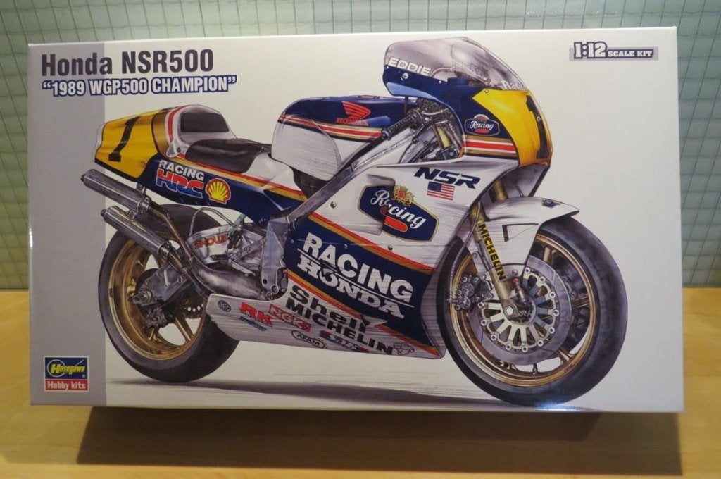 Bouwdoos Honda NSR500 1989 1:12 Hasegawa 21504, Overige merken, MayCheong, Nieuw, Ophalen of Verzenden
