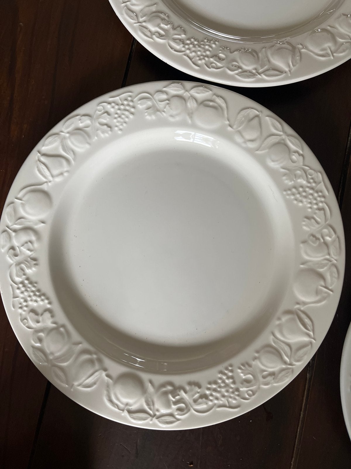 Set van 3 Franco Giorgi Quadrifoglio borden, Made in Italy, Overige merken, Verzenden, Zo goed als nieuw, Bord(en)