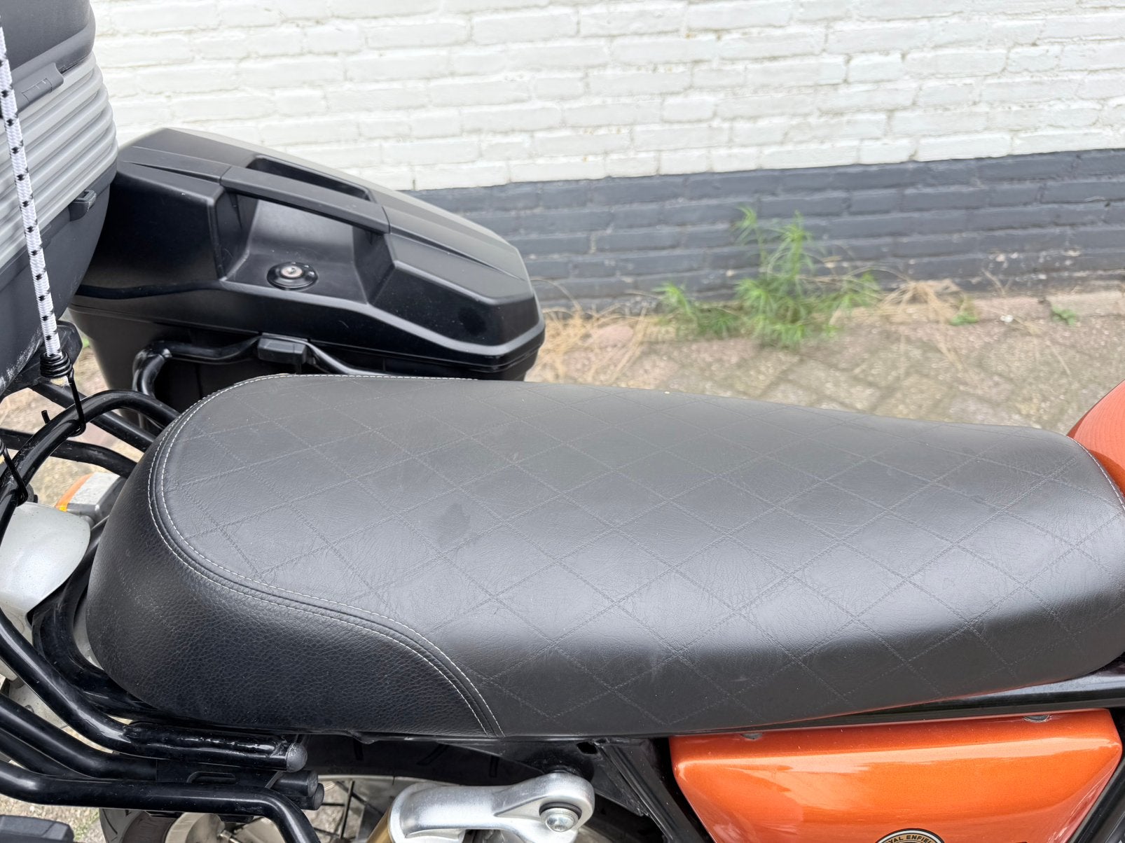 Royal Enfield Interceptor Touring zadel, koffers, windscherm, Ophalen of Verzenden, Gebruikt