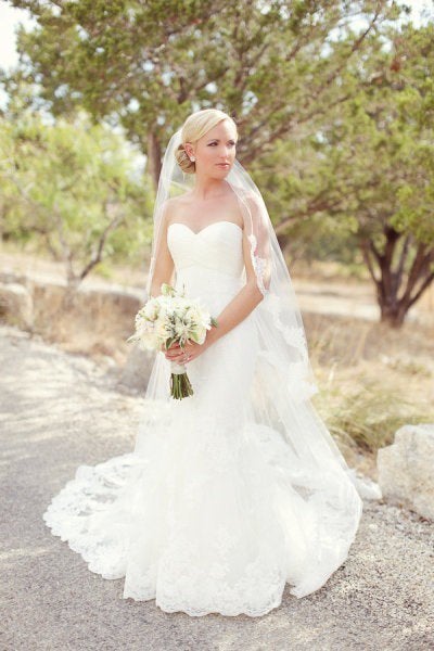 Trouwjurk maat 34 strapelss pronovias, Kleding | Dames, Ophalen of Verzenden, Zo goed als nieuw, Wit, Trouwjurk