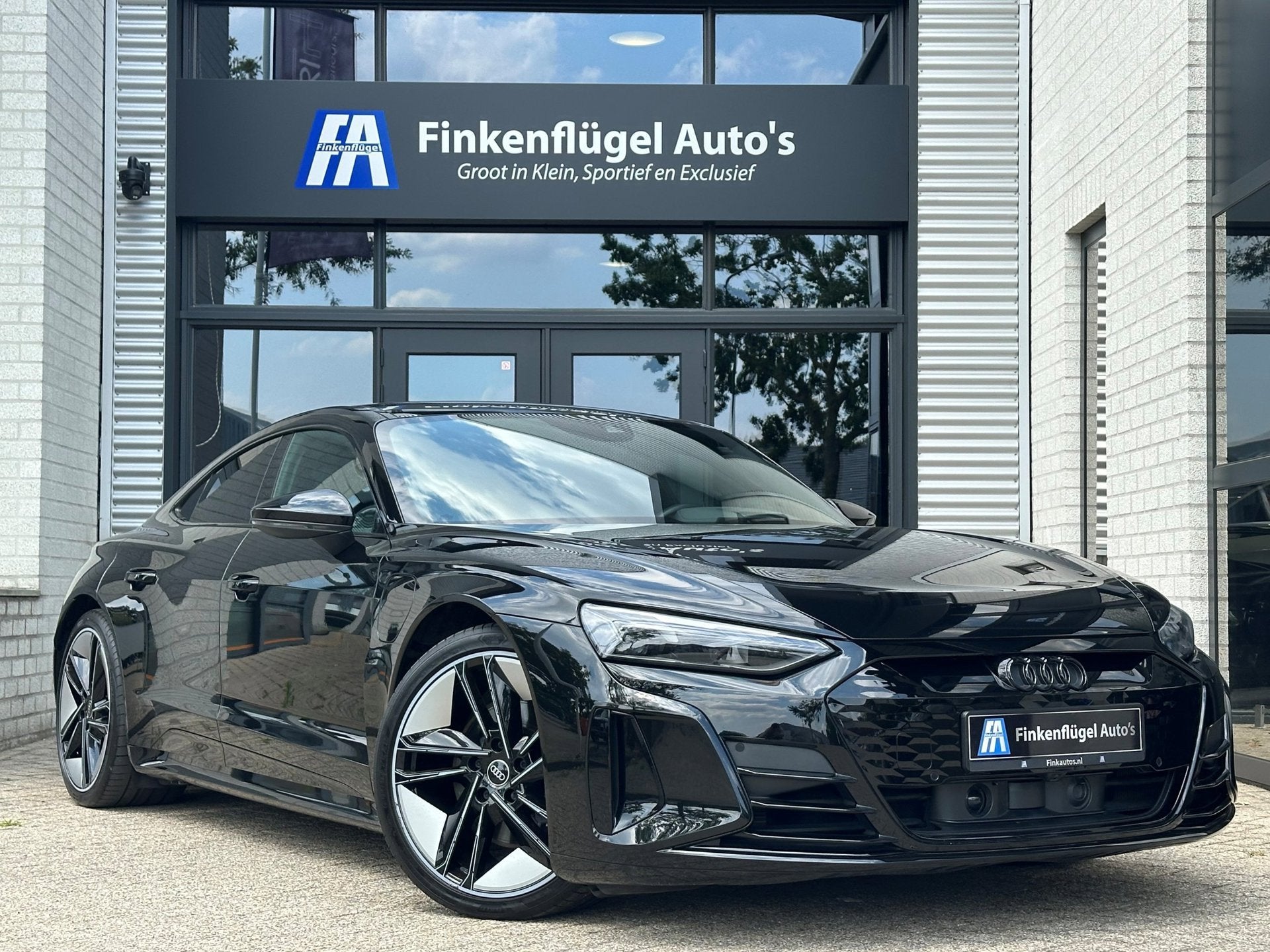 Audi E-tron GT Quattro |RS-seats |Pano |B&O |Luchtvering |He, Auto's, Automaat, Zwart, Zwart, 530 pk