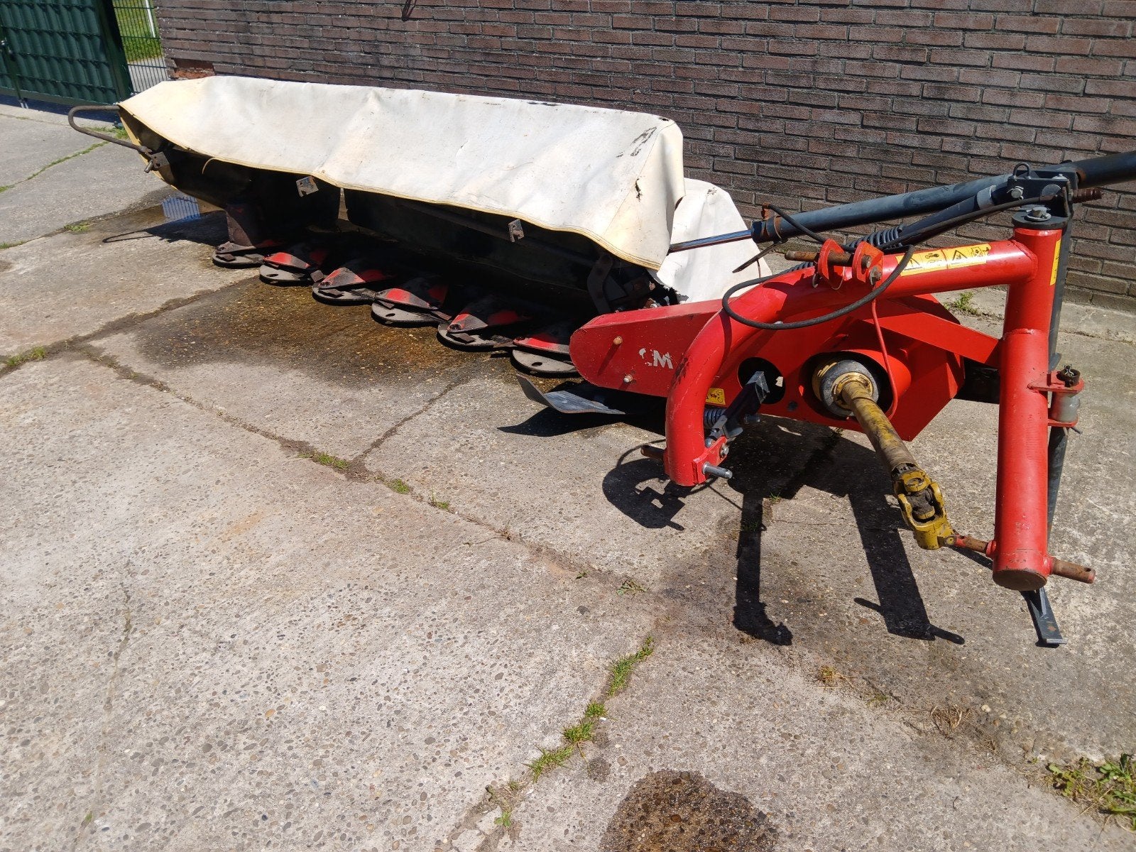 Vicon maaier, Schijvenmaaier., Ophalen, Werkplaats, Gebouw of Erf, Glastuinbouw, V