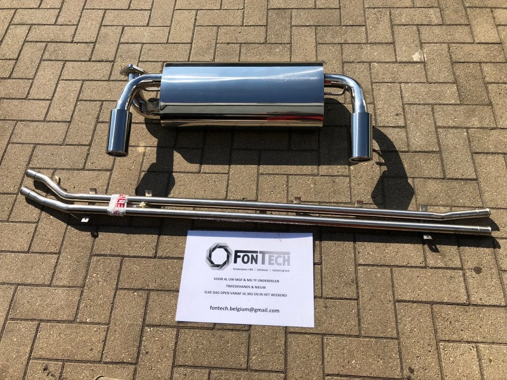 Foto 23 van MGF MG TF grote keuze roestvrijstaal uitlaten gebruikt&nieuw