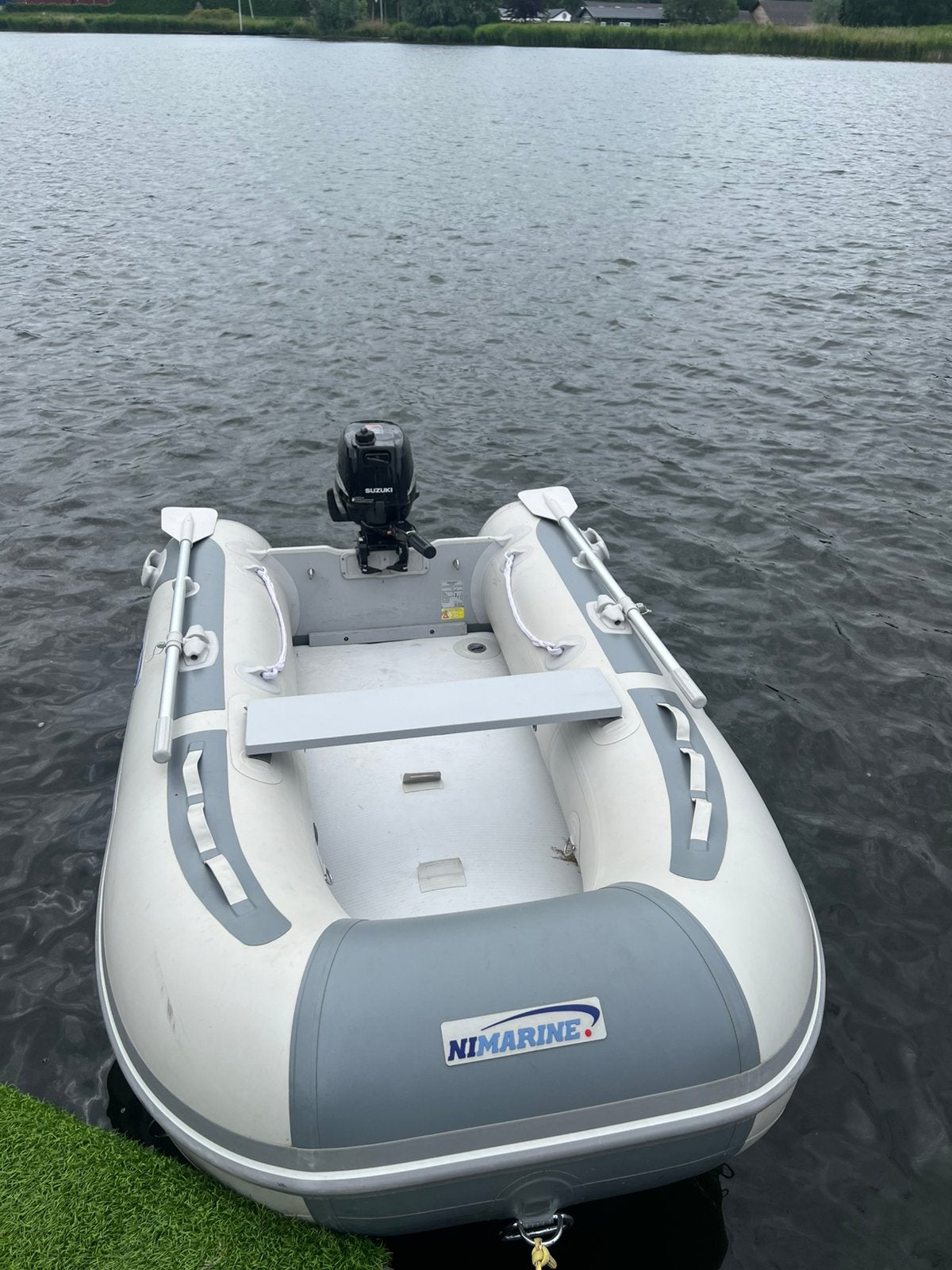 Nimarine 290 KIB rubberboot met Suzuki 4 pk, Watersport en Boten, Ophalen of Verzenden, Gebruikt, Overige typen, Motorboot