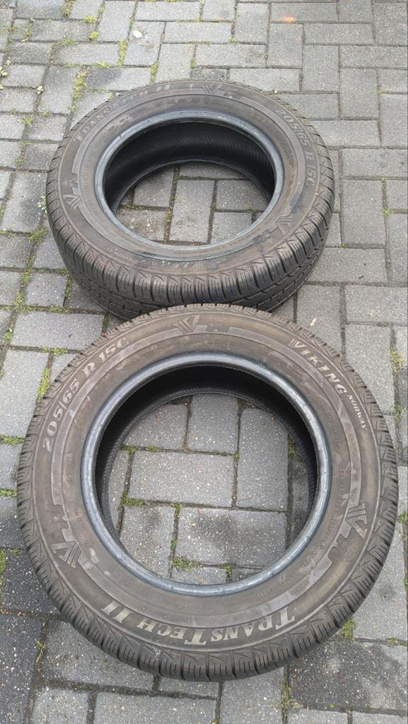 Viking TransTech II 205/65/15 Bestelauto Caravan Band, Caravans en Kamperen, Ophalen, Gebruikt