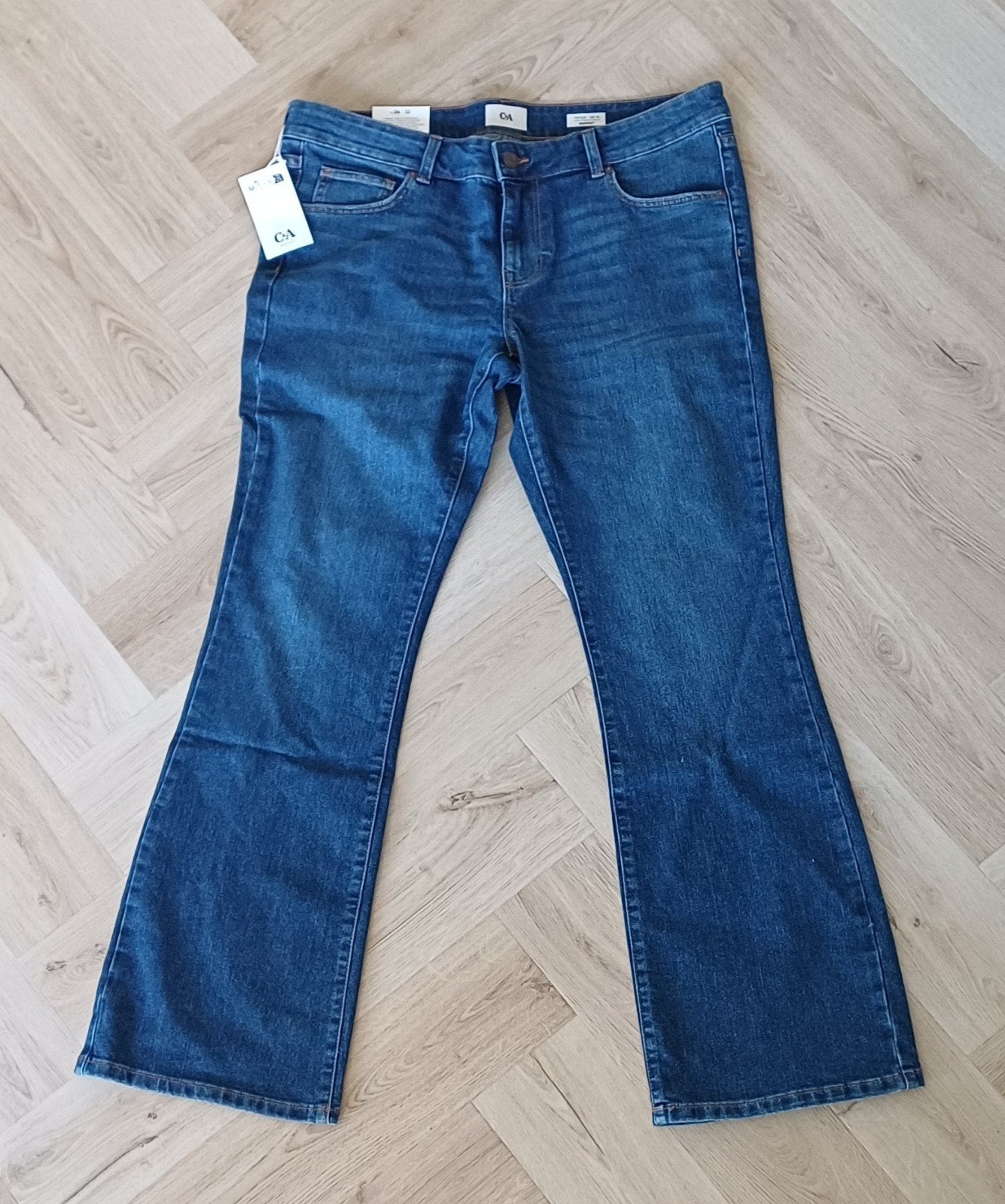 C&A Bootcut Jeans - Nieuw met label, maat 44, Blauw, Nieuw, Ophalen of Verzenden, W33 - W36 (confectie 42/44)