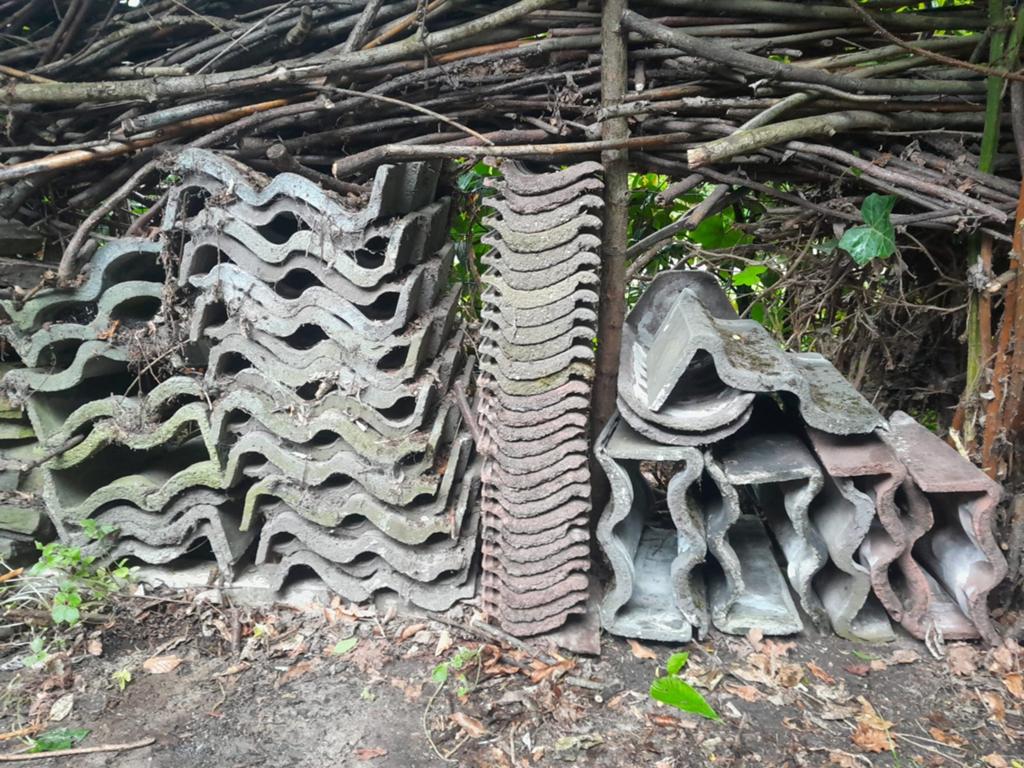 Gratis RBB sneldek betonpannen!, Doe-het-zelf en Verbouw, Ophalen