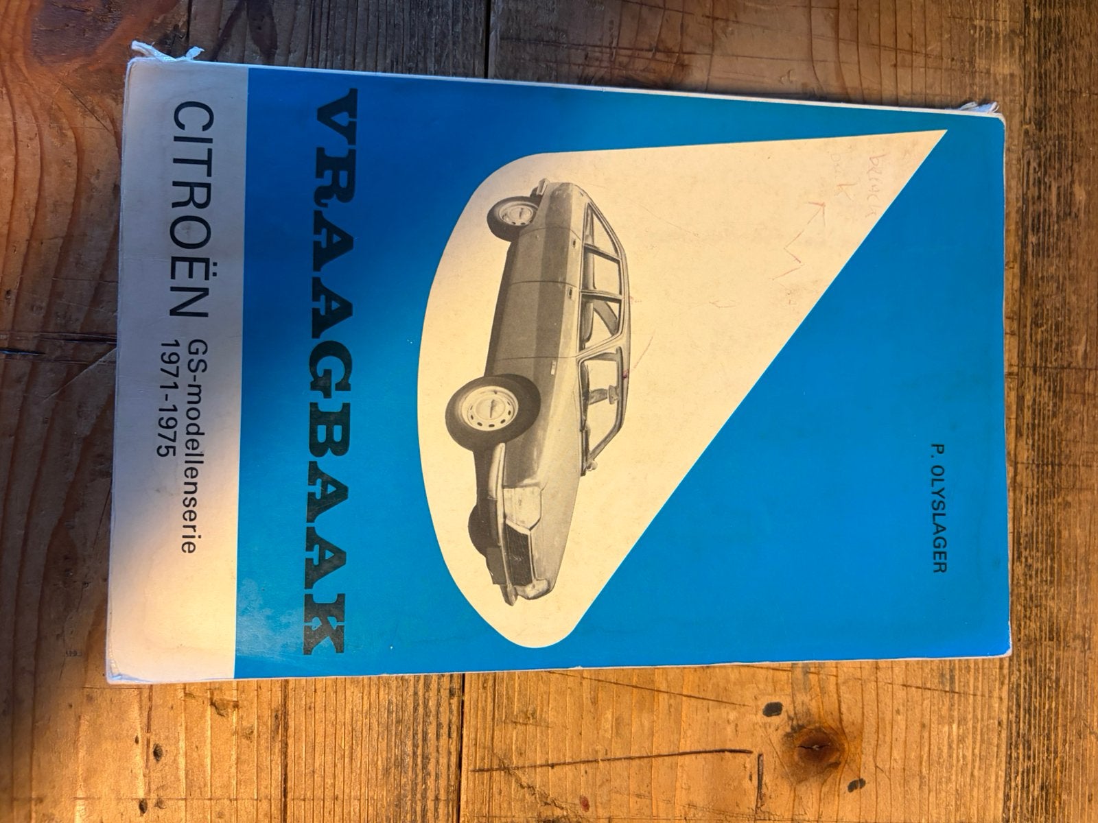 VRAAGBAAK CITROEN GS-modellenserie 1971-1975, Ophalen, Zo goed als nieuw, Citroën