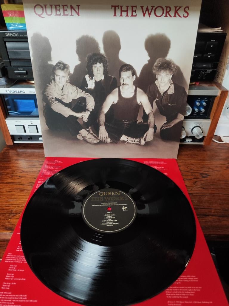 Queen - The Works LP, Cd's en Dvd's, Vinyl | Rock, Ophalen of Verzenden